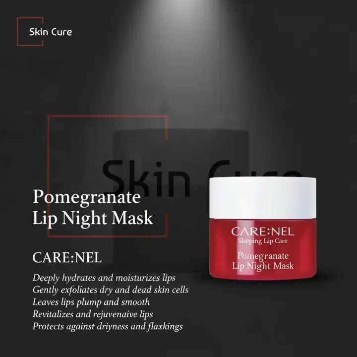 CARE:NEL Pomegranate Lip Night Mask -5g