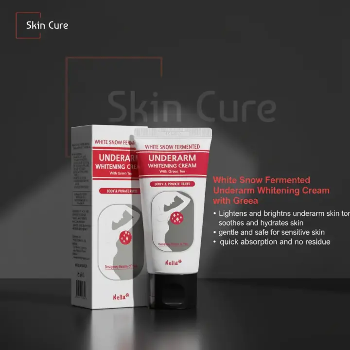 Nella's White Snow Fermented Underarm Whitening Cream- 50ml