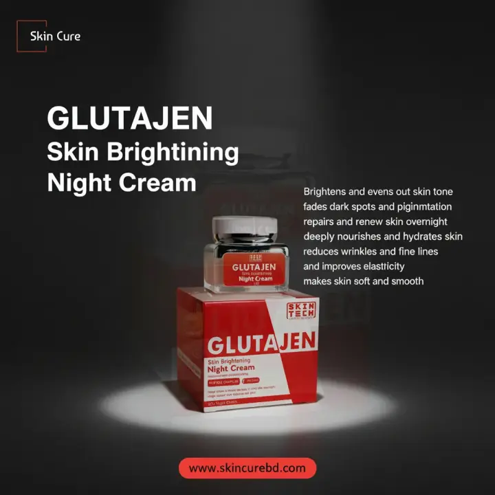 Glutajen Skin Brightening Night Cream- 20g