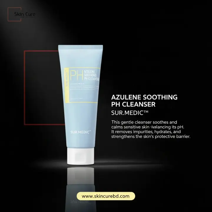 SUR.MEDIC™ Azulene Soothing pH Cleanser- 150ml