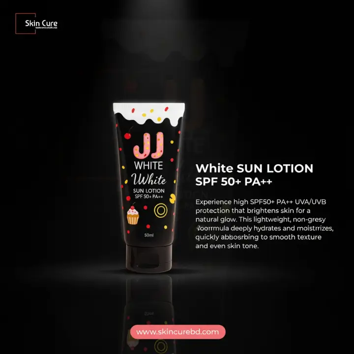JJ White Sun Lotion SPF50 PA++ - 50ml