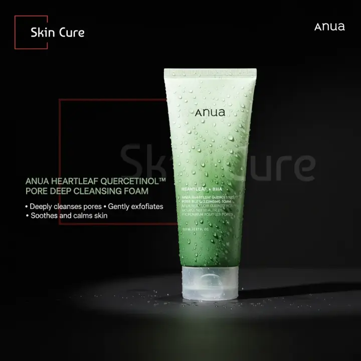 Anua Heartleaf Quercetinol™ Pore Deep Cleansing Foam- 150ml