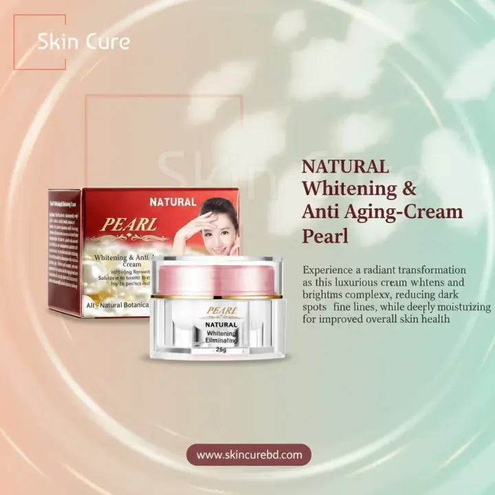 Natural Pearl Whitening & Anti-Aging Cream-25g
