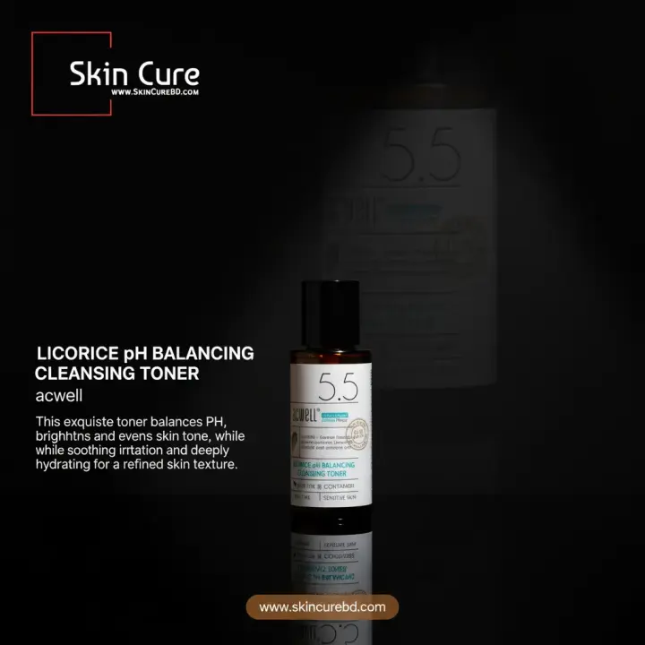 Acwell Licorice pH Balancing Cleansing Toner- 30ml