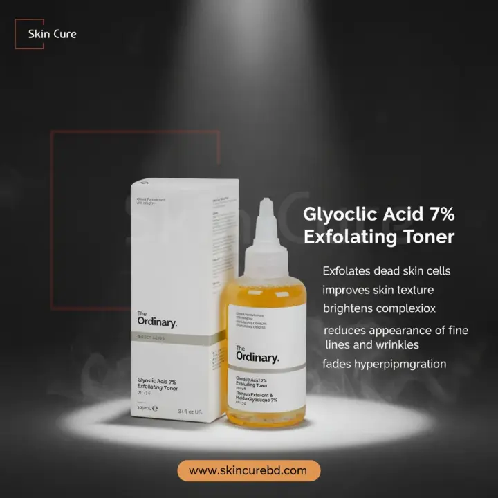 The Ordinary Glycolic Acid 7% Exfoliating Toner- 240ml